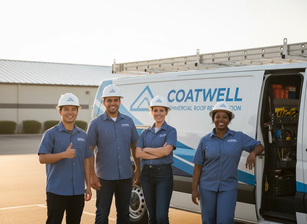 Commercial roof coating company in Andover, ME